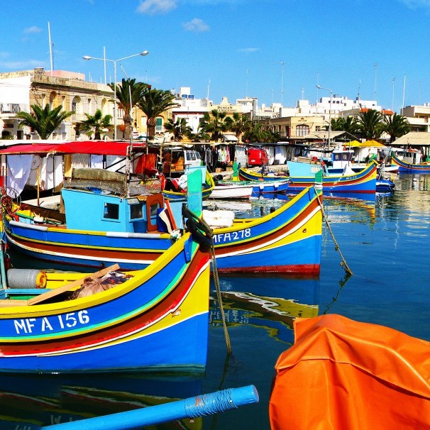 The Marsaxlokk fish market