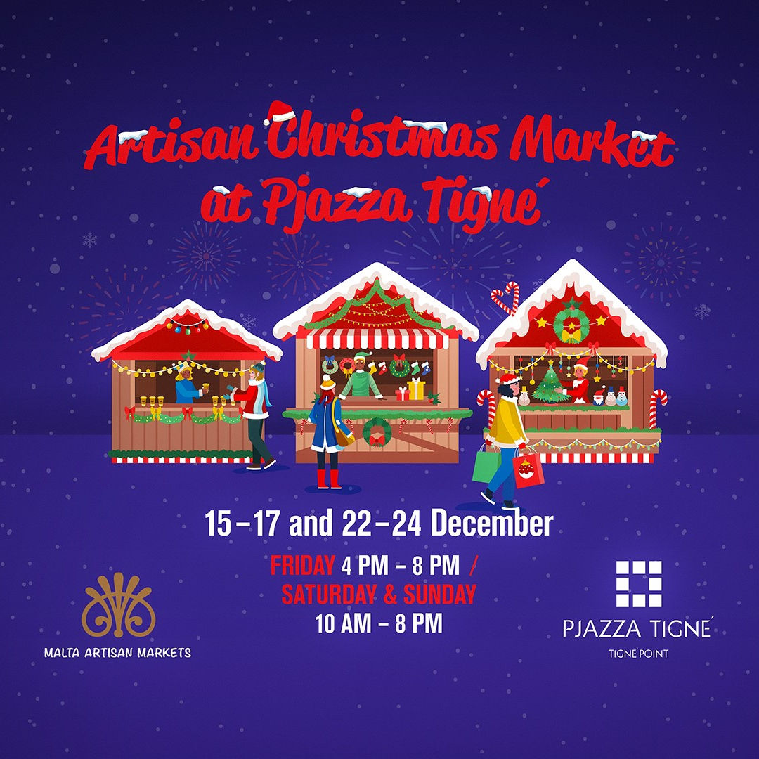 PopUp Christmas Market at Pjazza Tigné