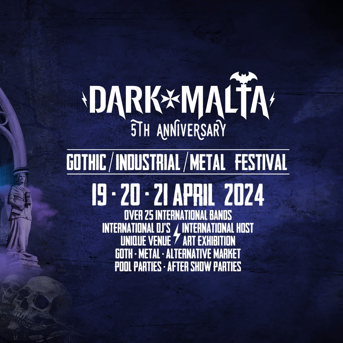 Dark Malta Festival 2024 5th Anniversary