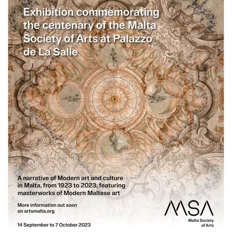 Exhibition commemorating the centenary of the Malta Society of Arts at