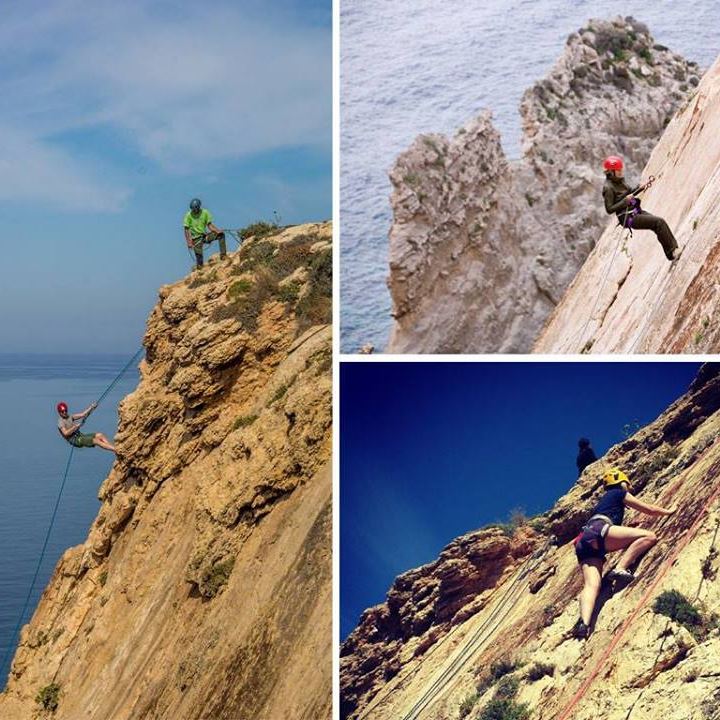Try abseiling and rock climbing for the first time!